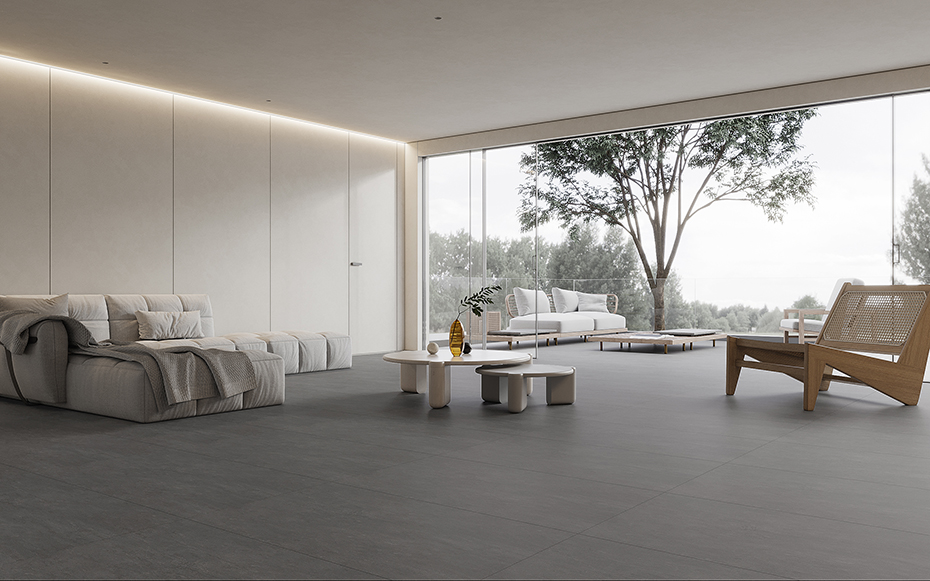 A612Z683E-星光鉆石-別墅現代簡(jiǎn)約客廳陽(yáng)臺效果